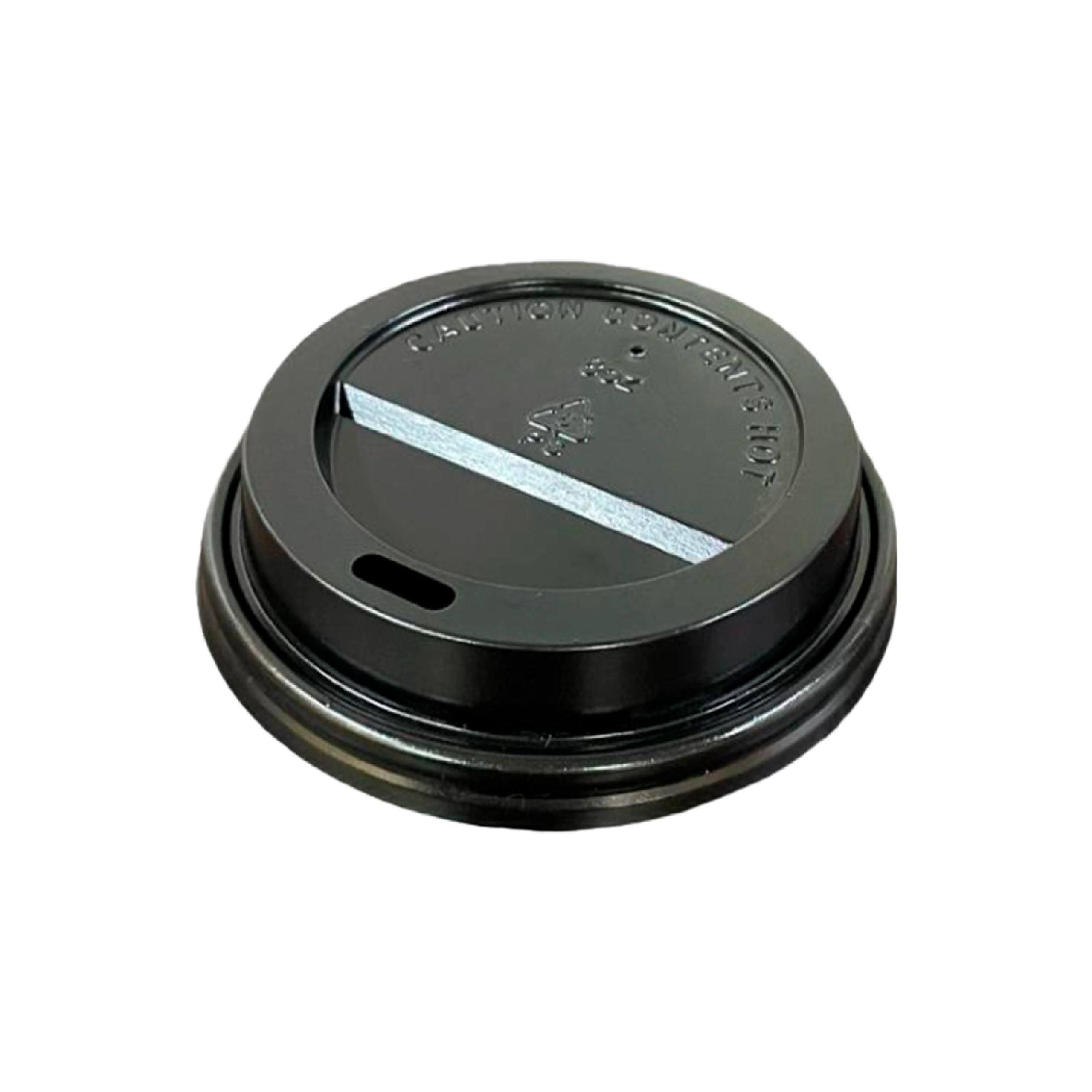 Tapa Vaso Polipapel 12oz Negro