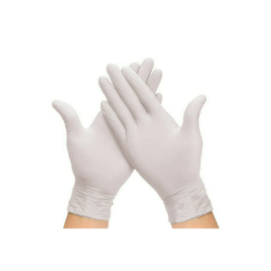 Guantes Latex Blanco con Polvo Talla L-M